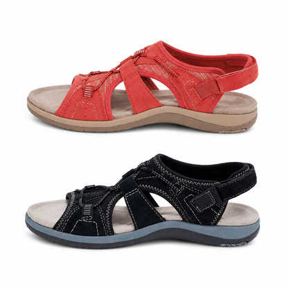 LAST DAY SALE-80% OFF 🏆 2026 Best Seller – Women’s Most Wanted Soft Arch Support & Adjustable Sandals ☁️💆‍♀️