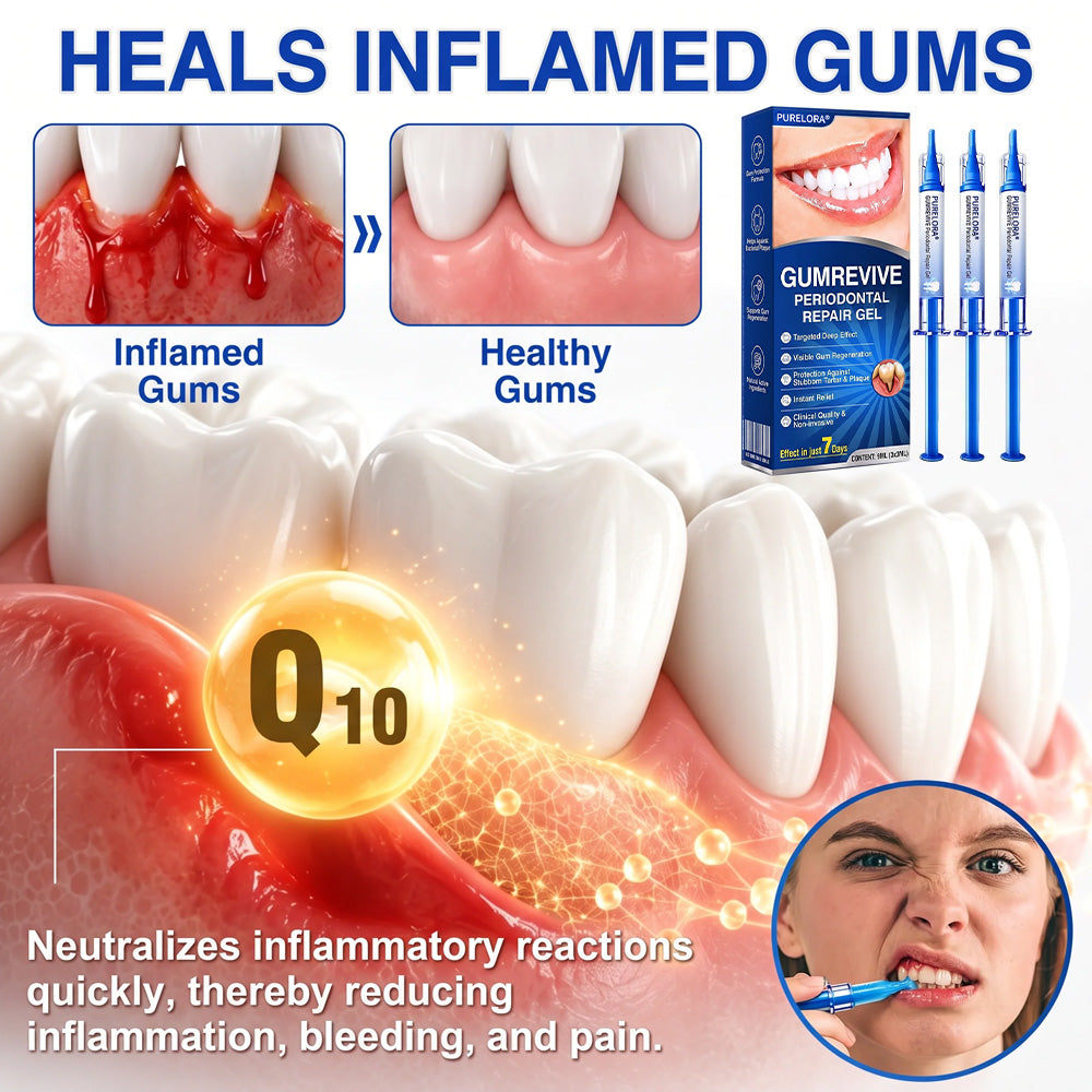 🏅🦷🛡️Purelora® GumRevive Periodontal Repair Gel