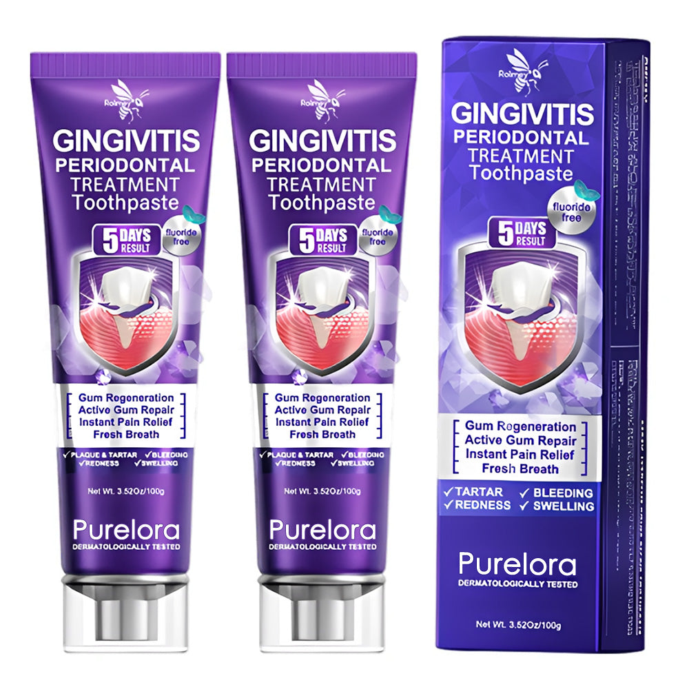 Purelora® VioCore Bee Venom Gingivitis & Periodontitis Treatment Toothpaste