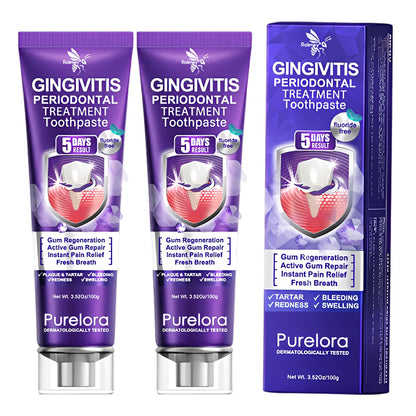 Purelora® VioCore Bee Venom Gingivitis & Periodontitis Treatment Toothpaste