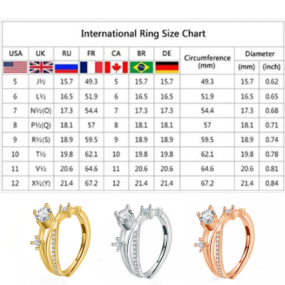 （🔥LAST DAY SALE-80% OFF)𝐂𝐙𝐓𝐈𝐂𝐋𝐄® Diamond Magnetology Lymphvity Ring