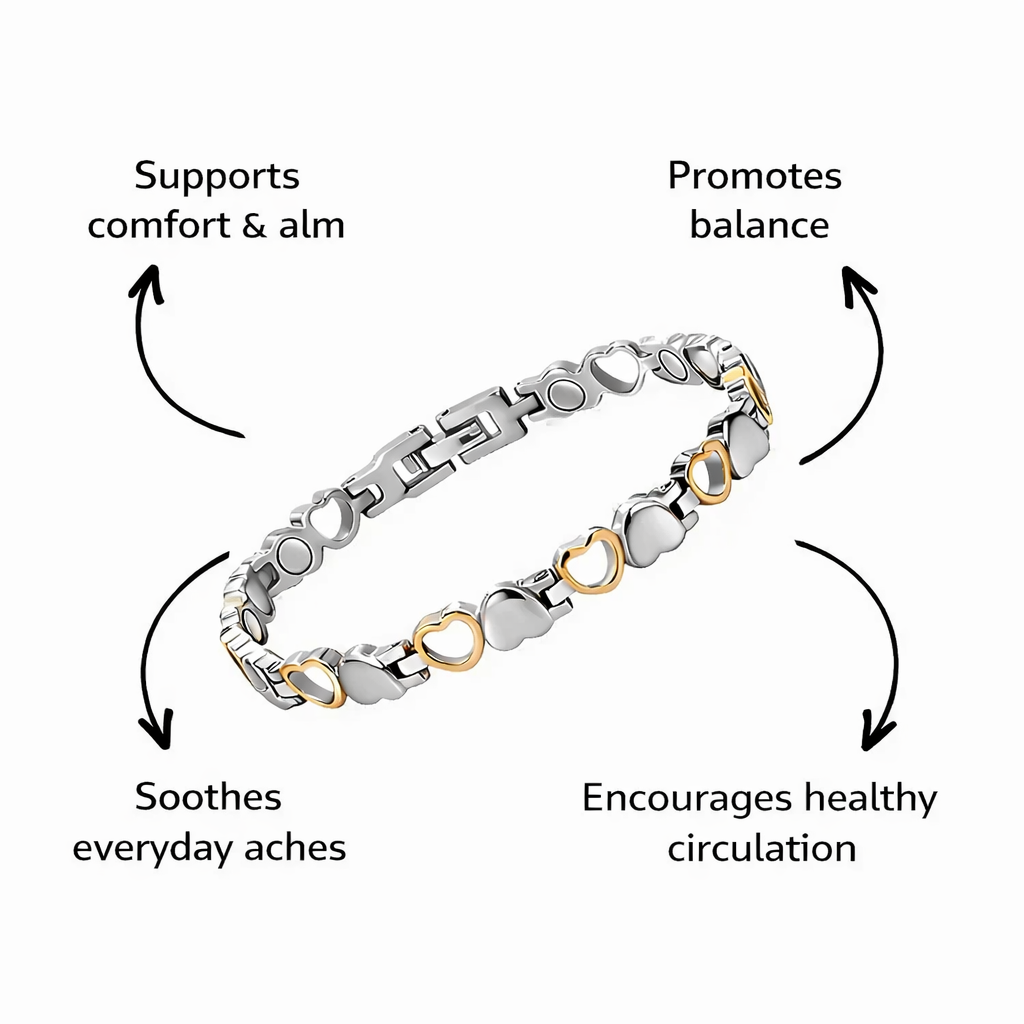 🎉𝐂𝐙𝐓𝐈𝐂𝐋𝐄® Magnetic Health Bracelet for Relaxation, Better Sleep & Inner Balance