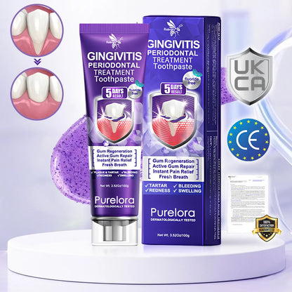 Purelora® VioCore Bee Venom Gingivitis & Periodontitis Treatment Toothpaste