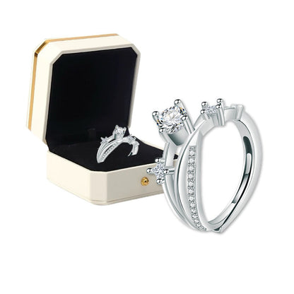 （🔥LAST DAY SALE-80% OFF)𝐂𝐙𝐓𝐈𝐂𝐋𝐄® Diamond Magnetology Lymphvity Ring