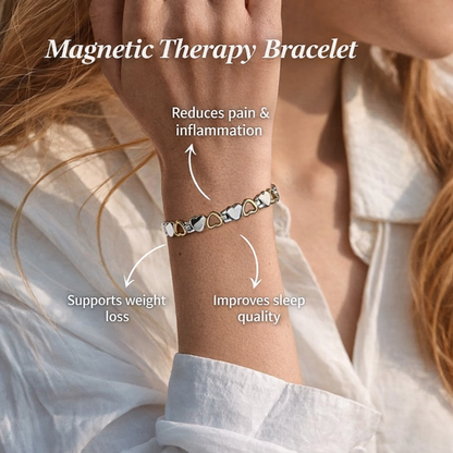 🎉𝐂𝐙𝐓𝐈𝐂𝐋𝐄® Magnetic Health Bracelet for Relaxation, Better Sleep & Inner Balance