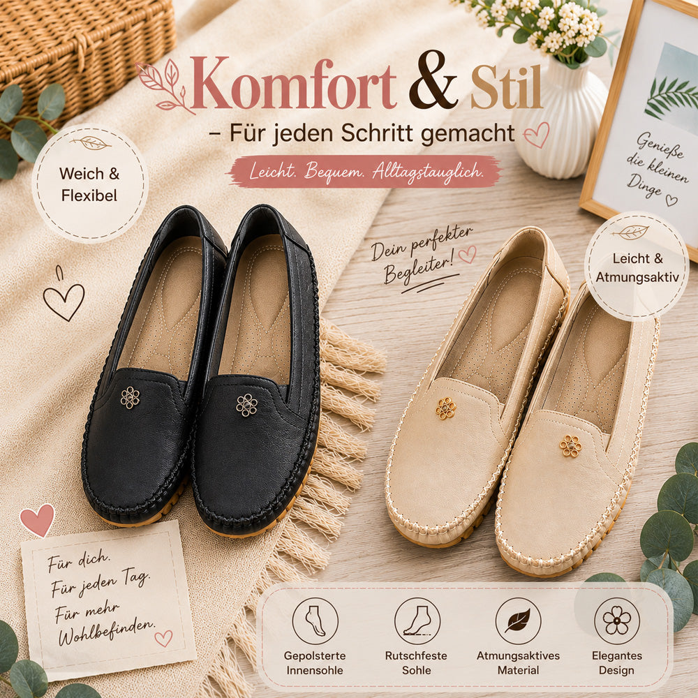 ✨𝐋𝐄𝐓𝐙𝐓𝐄𝐑 𝐓𝐀𝐆: 80% 𝐑𝐀𝐁𝐀𝐓𝐓🏆 Orthopädische Damen-Lederschuhe – Bequem, Leicht & Rutschfest- 🏆Bestseller 2026