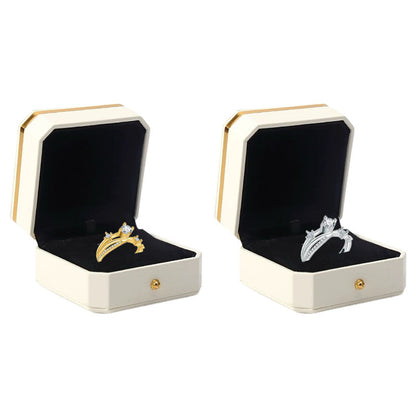 （🔥LAST DAY SALE-80% OFF)𝐂𝐙𝐓𝐈𝐂𝐋𝐄® Diamond Magnetology Lymphvity Ring