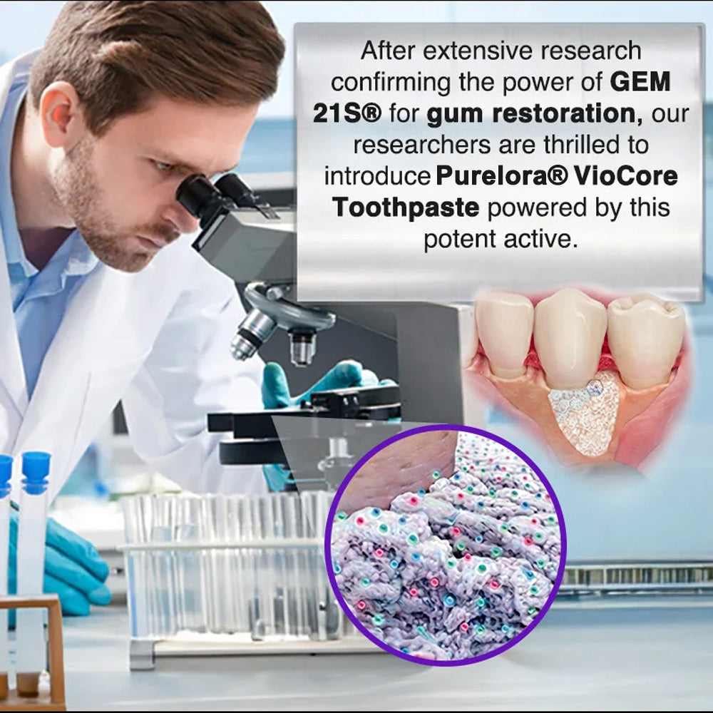 Purelora® VioCore Bee Venom Gingivitis & Periodontitis Treatment Toothpaste