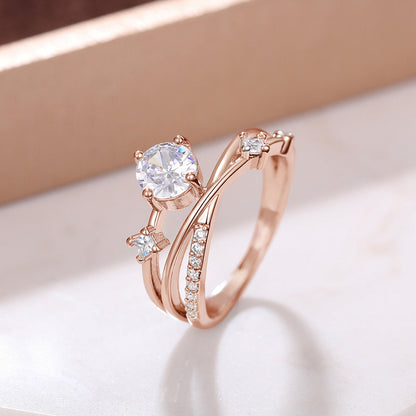 （🔥LAST DAY SALE-80% OFF)𝐂𝐙𝐓𝐈𝐂𝐋𝐄® Diamond Magnetology Lymphvity Ring