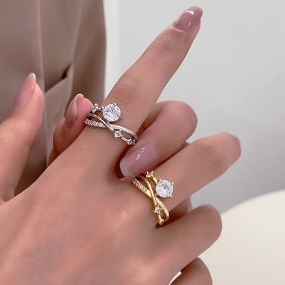 （🔥LAST DAY SALE-80% OFF)𝐂𝐙𝐓𝐈𝐂𝐋𝐄® Diamond Magnetology Lymphvity Ring