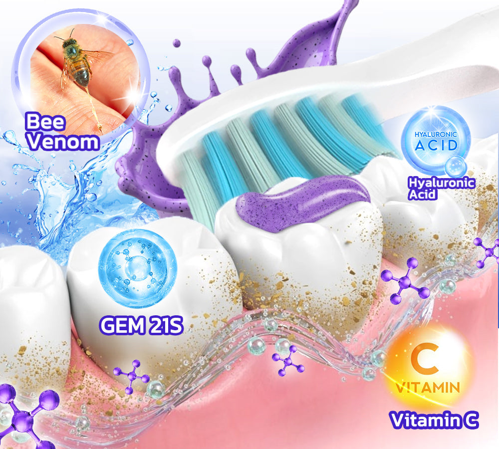 Purelora® VioCore Bee Venom Gingivitis & Periodontitis Treatment Toothpaste